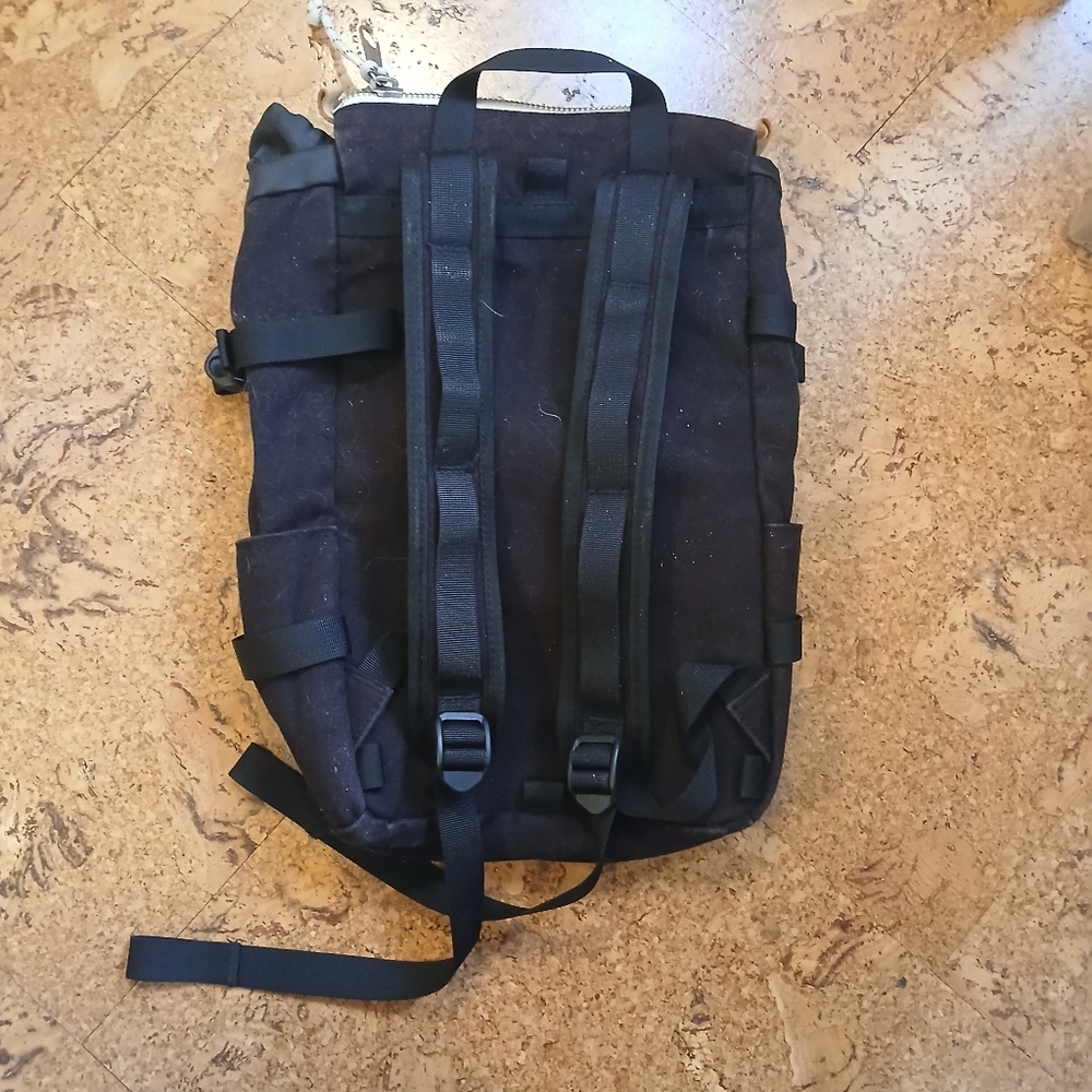 TOPO DESIGNS - Black Canvas Backpack - Picture 2 of 3